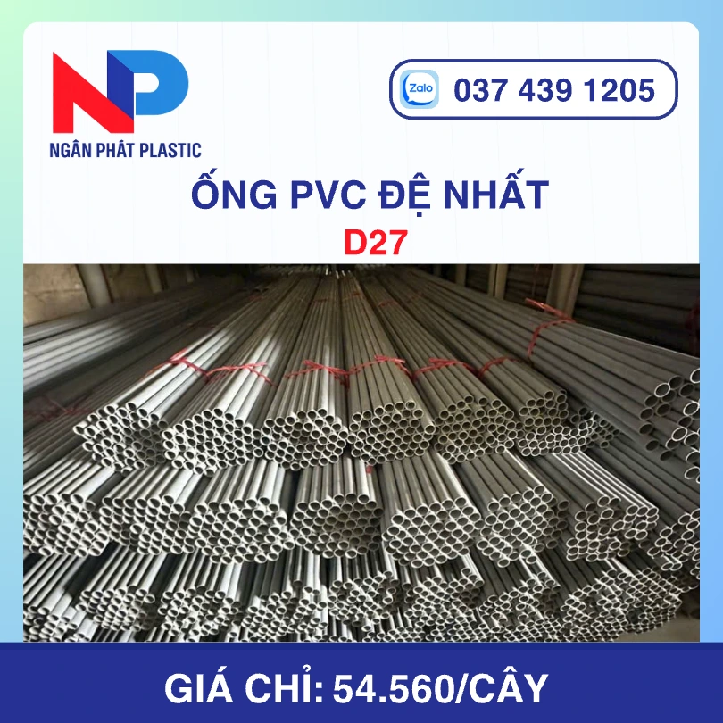 Ống Nhựa PVC D27 Đệ Nhất